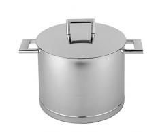 Demeyere Suppentopf, Edelstahl 8.5 silber