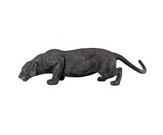 Design Toscano Große Schwarzer Panther Statue