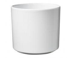 Soendgen Keramik Blumenübertopf, Las Vegas, weiß, 32 x 32 x 31 cm, 0631/0032/0050