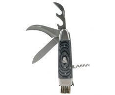 LAGUIOLE - Pilzmesser - Edelstahl, Pakka Dots - grau - Geschenkbox - Für einen sauberen und sauberen Schnitt mit einer Wildschweinborstenbürste - -