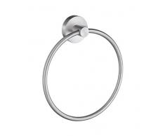 Smedbo Home verchromtem matt Handtuch Ring, Silber