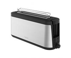 Tefal Element TL4308 Toaster, 7 Bräunungsstufen (1000 Watt) silber/schwarz