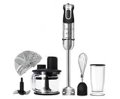 Cecotec Powerful Titanium 1000 Pro Stabmixer. XL Stab, 21 Stufen + Turbo, Titanbeschichtung, 7 Zubehörteile, 1000 W.