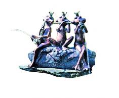 Heissner Teichfigur Froschkapelle 39x16x30 cm