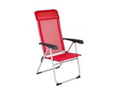 Rot Mountain Nice Camping Stuhl, rot, 59 x 56 x 110 cm