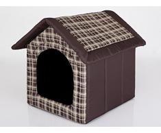 Hobbydog Hundehütte, Größe 4, 60x55cm, aushaltbares Codurastoff, waschbar bei 30 ° C, Beständigkeit gegen Kratzer, EU-Produkt