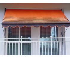 Angerer 2302/200 Klemmmarkise Dralon Nr. 200, Orange, 300 cm