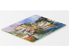 Caroline s Treasures jmk1079cmtGarnelen Boot Lager Küche oder Badteppich, 50,8 cm von 76,2 cm Multicolor