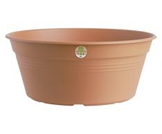 Elho Green Basics Schale 33 - Blumentopf - Mild Tonrot - Draußen - Ø 33 x H 13.9 cm