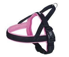 Nobby NORWEGER Geschirr Mesh Preno pink,L(L: 60-76 cm + 46 cm; B: 25/35 mm)