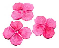 500 x Rosenblüten, Rosenblätter, Blumenblätter, Seidenblumen, Kunstblumen für die Hochzeit aus Seide von trendario (rosa)