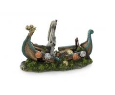 Europet Bernina 234-415788 Dekoration Viking Boat, 25.5 x 10.5 x 16.5 cm