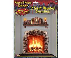 Forum Novelties X68913 Forum NoveltiesX68913 Geisterhaus Wandschmuck, plastik, Mehrfarben