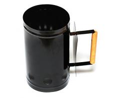 Enders Kohlestarter 8750, BBQ Grill Kohle-Anzünder, Anzündkamin, für Holzkohle, Briketts, mit Griff