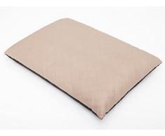 HobbyDog L MELBEK6 Hundematratze Elite Größe L - 54 X 37 cm Beige Codura Bett Matratze Schlafplatz Hundebett Hundematratze Hundekissen Kissen, L, Beige, 800 g