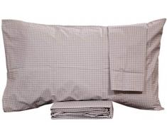 Laura Biagiotti Bettwäsche-Set für Doppelbett, Enna, Grau