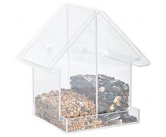 Esschert Design fb372 Acryl Combi Fenster Futterhaus