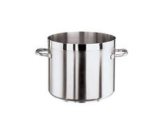 Paderno World Cuisine Grand Gourmet Suppentopf aus Edelstahl, niedrig 2 7/8QT silber