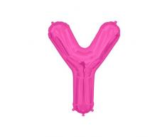 NorthStar Folienballon Buchstabe Y-Magenta, 16, pink, 000529