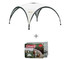 Coleman Event Shelter XL inklusive Seitenwand, 4,5 x 4,5 m Pavillon, Regen- und Sonnenschutz Gartenpavillon