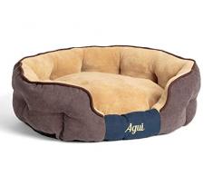 AGUI AG10090 Nevada Bed Bett für Haustiere, 80 x 65 cm, Braun