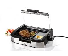 Es lebe 3158 Elektrische Grillpfanne, 1800 W