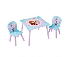 Frozen 527FOZ Die Eiskönigin - Set aus Tisch und 2 Stühlen für Kinder