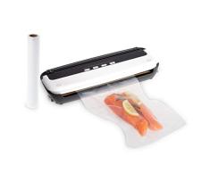Ultratec Folienschweissgerät, Vakuumierer, nutzbar mit Vakuumbeutel für Lebensmittel, für Sous Vide Garen, Folienschweißgerät mit integriertem Folienschneider und Folienrolle