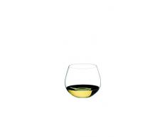 RIEDEL 0414/97 O Wine Tumbler Oaked Chardonnay, 2-teiliges Weißweinglas Set, Kristallglas