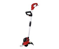Matrix MXGT-310550330 RT 500-1 Rasentrimmer elektro, 550 W, Schnittradius 290mm, Drehzahl 10.500 U/min, Höhenverstellbar, Winkelverstellung, Zusatzhandgriff, Rot