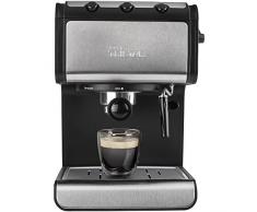 Tristar Espressomaschine mit Milchschaumdüse – 1,4L Wassertank mit automatischer Abschaltfunktion, CM-2273
