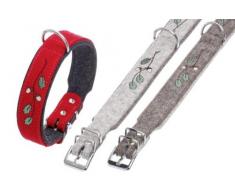 Karlie nature Halsband Efeu, 40 mm x 65 cm hellgrau-grau