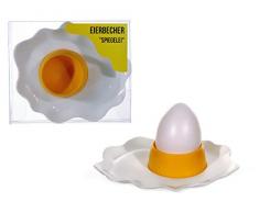 Egg Sunny Side Up Eierbecherhalter und Teller, 13 cm