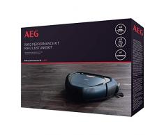 AEG ARK3 Performance Kit für Saugroboter RX9-2 (1 Bürstenrolle für Verschiedene Böden, 3 XXL Filter für die Aufnahme von Allergenen und Pollen, 3 Seitenbürsten für optimale Saugleistung, schwarz)