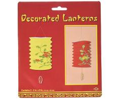 Chinesischen Laternen (Ausgewählte rot & gelb) (2/Pkg)