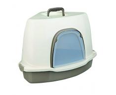 TRIXIE Tablett eck Alvaro, 55 × 42 × 42 cm, MRR. grisc/CRE