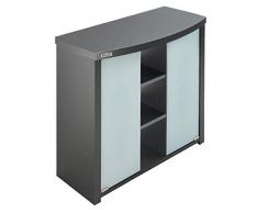 Tetra Aquarienunterschrank 100/130 Liter anthrazit (Unterschrank speziell für Tetra AquaArt Aquarien Evolution Line)