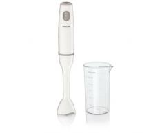 Philips HR1600/00 Stabmixer (ProMix-Technologie, 550 Watt, Messbecher) weiß/grau