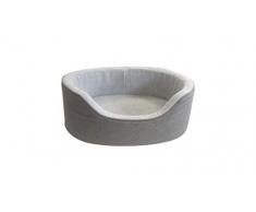 Gorpets MMFB34-27 Gorpets Memoire Bett aus Memory-Schaumstoff, 87 cm, Grau