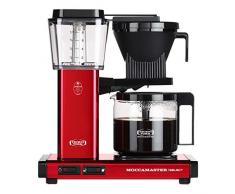 Moccamaster Filter Kaffeemaschine KBG Select, 1.25 Liter, 1520 W, Red Metallic