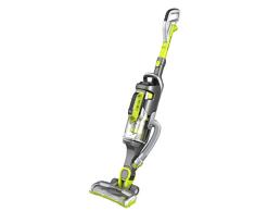 Black+Decker CUA625BHA Multipower Allergy Lithium 2in1 Akku Stielsauger (21.6V Bodensauger mit heraustrennbarem Handsauger, beutelloser Sauger mit Sensoren, Schmutzkomprimierung, für alle Bodenarten)