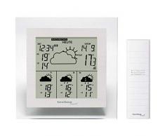 Technoline, WetterDirekt Wetterstation WD 4002 mit Innen- und Außentemperaturanzeige sowie Wettervorhersage für 4 Tage