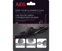 AEG ABRO1 Haarschneider (für Bürstenrollen, Bürsten von Saugrobotern und Akku Staubsaugern, Entfernen von Haaren, Reinigen, 3in1 Funktion, integrierter Kamm, Metallnadel, integrierter Magnet) schwarz