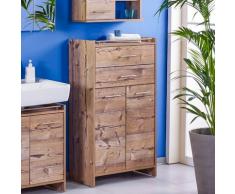 Schildmeyer 127258 Highboard, 65 x 114,5 x 33 cm, silberfichte