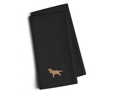 Caroline s Treasures bb3412bktwe English Cocker Spaniel schwarz bestickt Küche Handtuch (2 Stück), 71,1 cm H x 48,3 cm W, multicolor