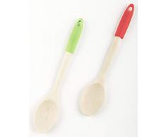 Fackelmann Holzgriff Kunststoff Löffel 32x6cm.