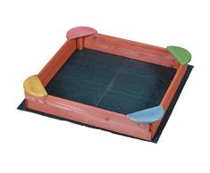 GARDEN FRIEND s1527039, Sandkasten Fantasy, Mehrfarbig, 19x90x12 cm