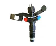 hidrorain rc8022 – Kunststoff Rasensprenger 3/4, 17 x 4 x 20 cm, Schwarz