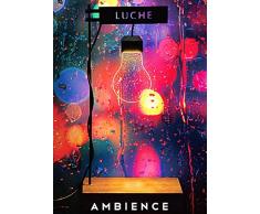 Aqua-Tropica ATLL-007 LUCHE Ambince - Pflanzenleuchte, Wachstumsleuchte, Nachtlicht, Pflanzenlampe, indirekte Beleuchtung, Wabi-Kusa, Nano-Aquarium, Mondlicht