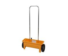 Floraworld 011108 Streuwagen Classic, 12 liters, Gelb/schwarz, 20 x 56 x 110 cm